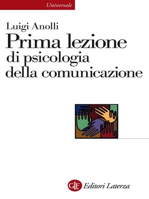 cover image of Prima lezione di psicologia della comunicazione